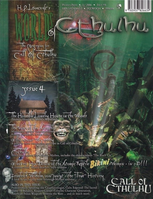 H P Lovecrafts - Worlds of Cthulhu - Issue 4  (B-Grade) (Genbrug)